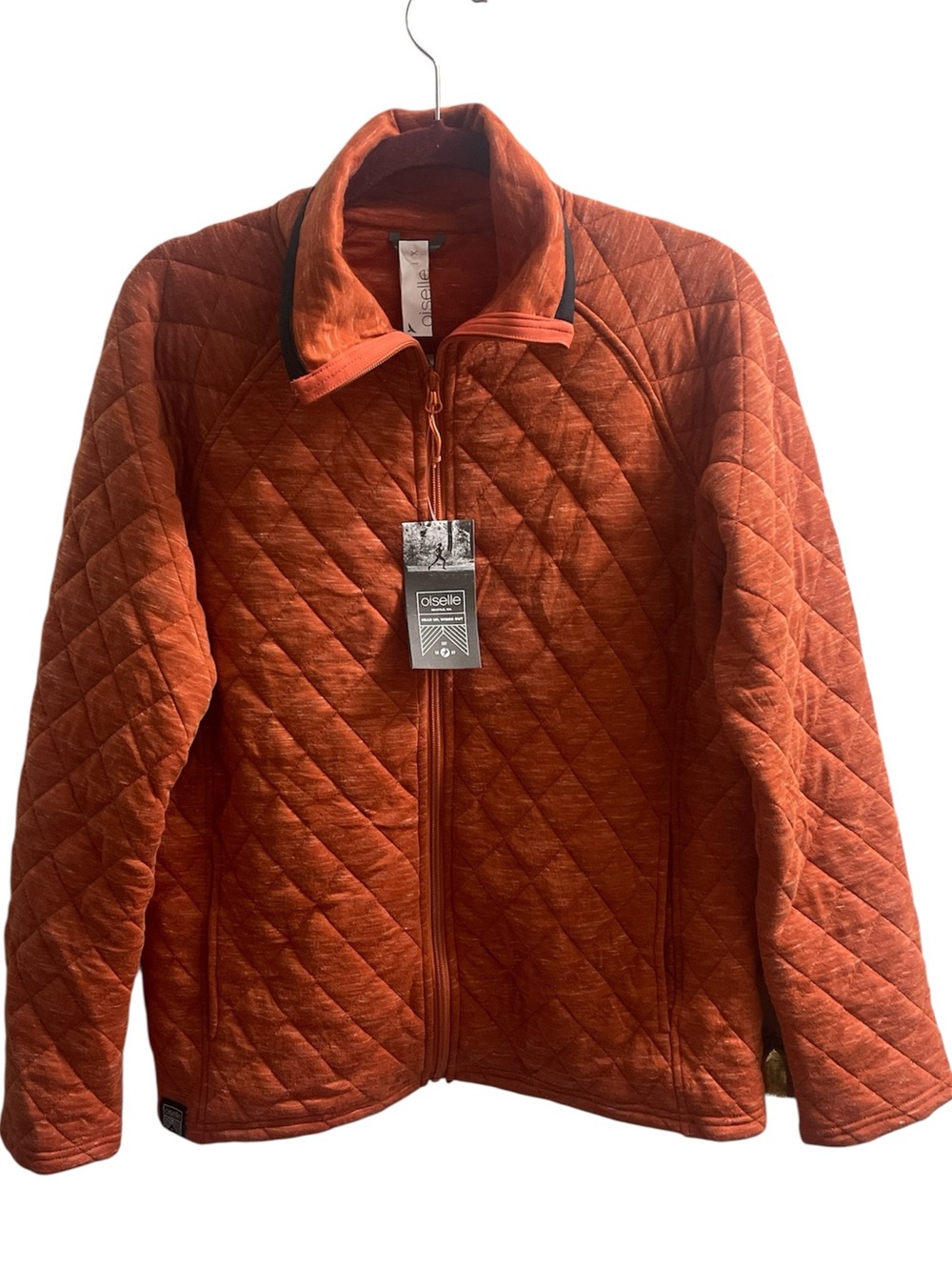 Oiselle Quilted Full Zip - Women’s XL - Terra Firma - NWT